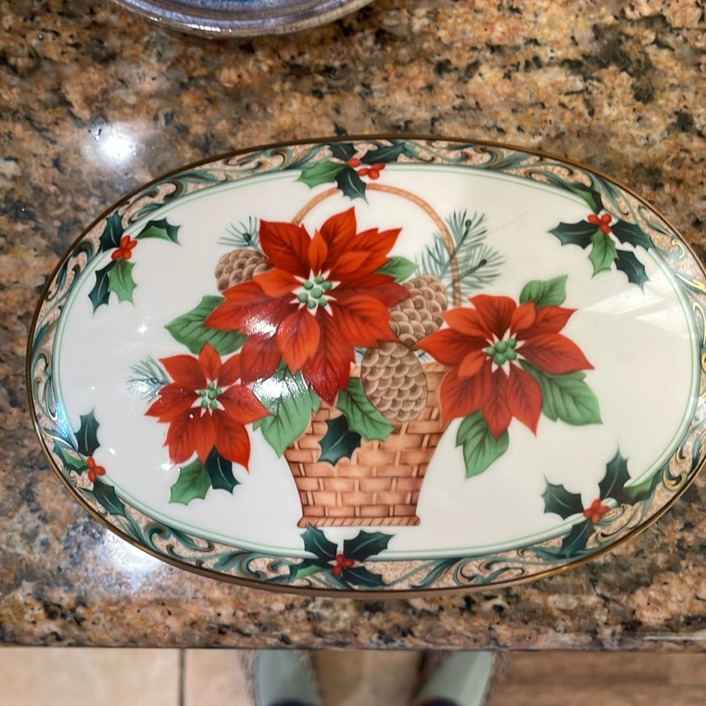 Vintage Mikasa candy dish.